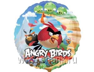 Шар Angry Birds S60 А18"
