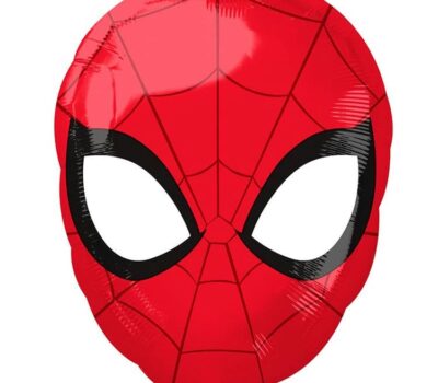 Шар 18 Фигура Человек Паук Голова / Spider-Man Animated S60 / 1 шт /, Фольгированный шар