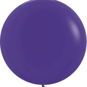 Шар (30''/76 см) Фиолетовый (051), пастель, 4 шт.