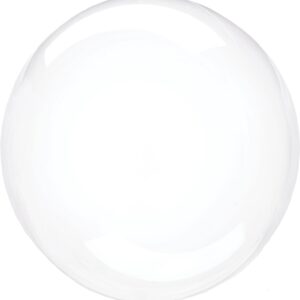 Шар (10''/25 см) Мини-сфера 3d, Deco Bubble, Прозрачный, Кристалл, 1 шт. в упак.