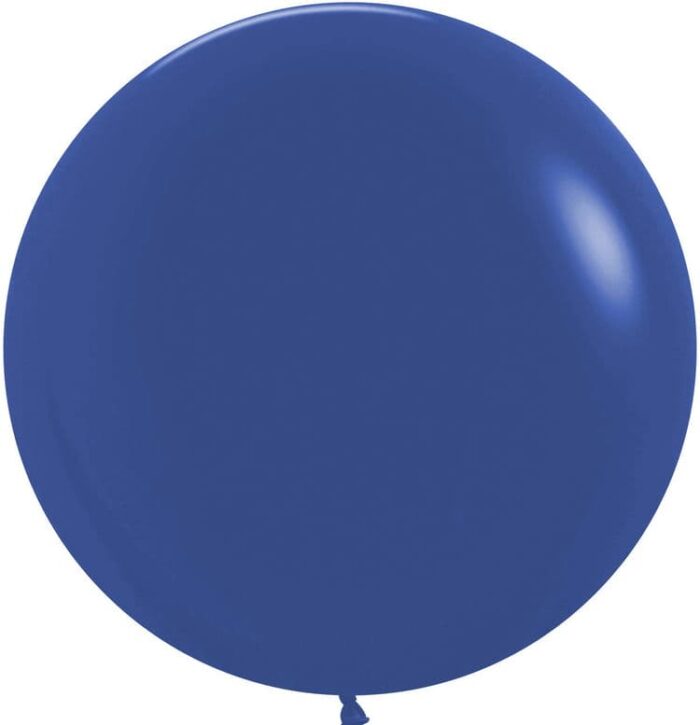 Шар (24''/61 см) Королевский синий (041), пастель, 1 шт.