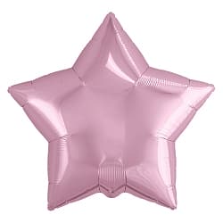 Шар (19''/48 см) Звезда, Розовый фламинго, 1 шт.