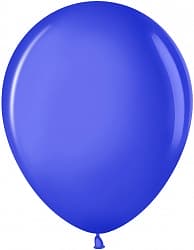 Шар (10"/25 см) Синий (250), пастель, 100 шт.