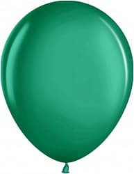 Шар (12"/30 см) Зеленый (870), металлик, 100 шт.