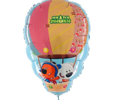 ШАР G 28 Фигура Ми-ми-мишки на воздушном шаре / Mi-mi-mishki on the air balloon / 1 шт /