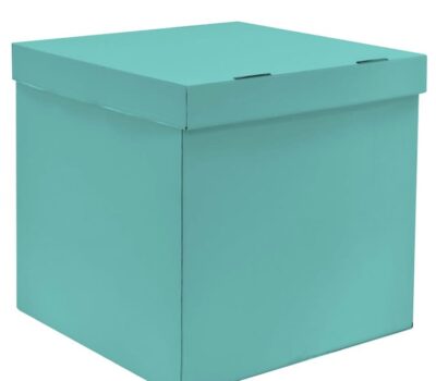 Коробка для воздушных шаров Тиффани, 60*60*60 см, 1 шт.