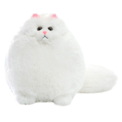 Мягкая игрушка "Толстый кот", Белый