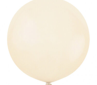 Воздушные шары 24 дюйма / 60 см Белый песок, Пастель / White sand