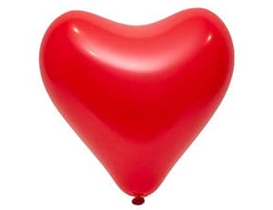 Шар Э 12" Сердце/150 Стандарт Apple Red