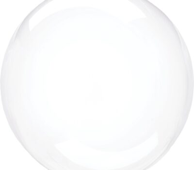 Шар (24''/61 см) Deco Bubble, Прозрачный, Кристалл, 1 шт.