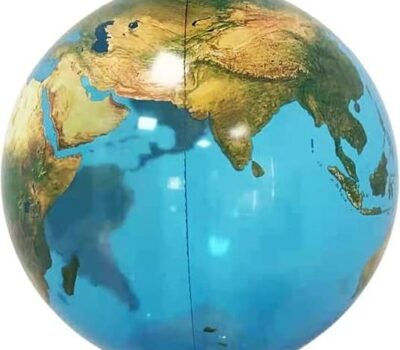 Шар 3D (22''/56 см) Сфера, Планета Земля, Глобус, 1 шт.