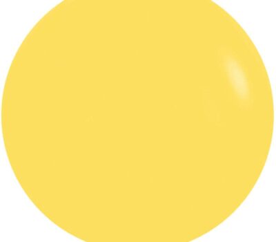 Шар (24''/61 см) Желтый (020), пастель, 3 шт.