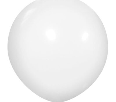 Шар Белый, Пастель / White 24"/60 см 1 шт.