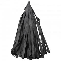 Гирлянда Тассел, Черный, 35*12 см, 12 листов