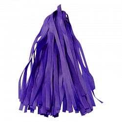 Гирлянда Тассел, Фиолетовый, 35*12 cм, 12 листов