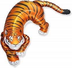 Шар (40''/102 см) Фигура, Дикий тигр, 1 шт.