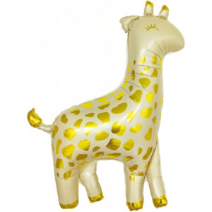 Шар фольгированный Стильный жираф