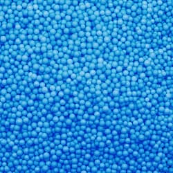 Шарики пенопласт, Голубой, 2-4 мм, 500 мл.Кит.