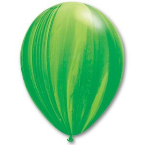 Воздушный шар Q (11"/28см) Супер Агат Green 1 упак., 25 шт
