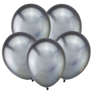 Шар Т Метал 12 Зеркальные шары, Темное серебро / Space Grey / 50 шт.