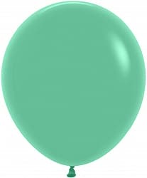 Шар (18''/46 см) Зеленый (030), пастель, 25 шт.