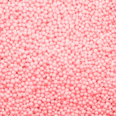 Шарики пенопласт, Розовый, 2-4 мм, 500 мл