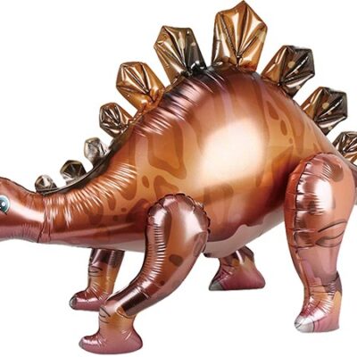 Шар 3D (39''/99 см) Фигура, Динозавр Стегозавр, 1 шт. в уп.
