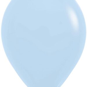 Шар (12"/30 см) Макарунс, Нежно-голубой (640), пастель, 100 шт.