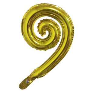 ШАР К 17 Спираль Золото / Curve gold / 1 шт
