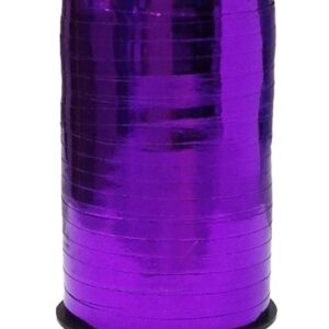 Лента (0,5 см*250 м) Фиолетовый, Металлик, 1 шт.