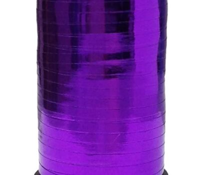 Лента (0,5 см*250 м) Фиолетовый, Металлик, 1 шт.