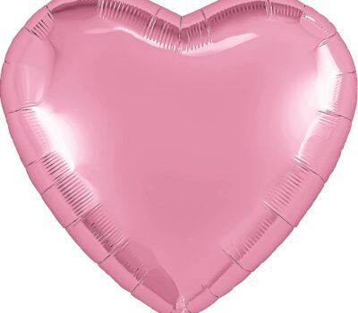 Шар (36''/91 см) Сердце, Фламинго, 1 шт. в уп.