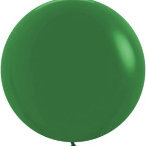 Шар (30"/76 см) Темно-зеленый (032), пастель, 1 шт.