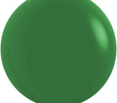 Шар (30"/76 см) Темно-зеленый (032), пастель, 1 шт.