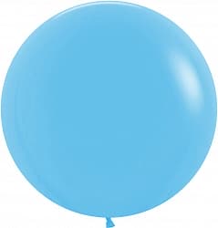 Шар (36''/91 см) Голубой (040), пастель, 1 шт.
