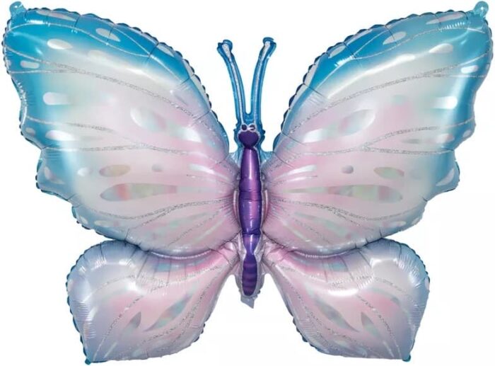 Шар (40''/102 см) Фигура, Волшебная бабочка, 1 шт.