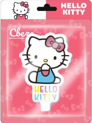 Свеча Фигура, Hello Kitty, 7 см, 1 шт.