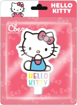 Свеча Фигура, Hello Kitty, 7 см, 1 шт.