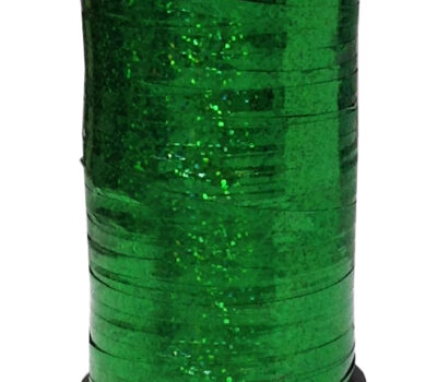 Лента полипропиленовая (0,5 см*250 м) Зеленый, Голография, 1 шт.