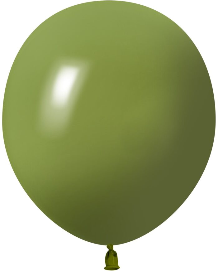 Шар (18''/46 см) Оливковый, пастель ретро, 10 шт.