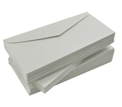 Набор конвертов из дизайнерской бумаги, Серый