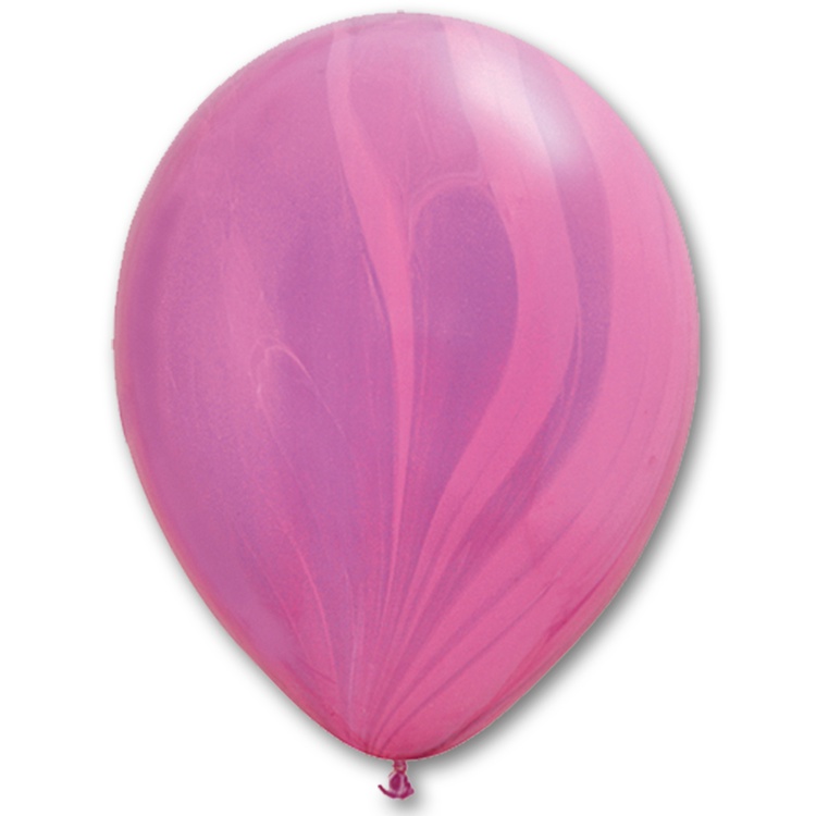 Воздушный шар Q (11"/28см) Супер Агат Pink Violet 1 упак., 25 шт