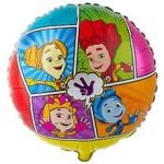 Шар К 18" РУС Фиксики Комиксы