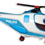 Шар Фигура Полицейский вертолет (38"/97 см) 1 шт