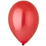 Шар (10"/25 см) И 53 Металлик Красный 100 шт.