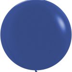 Шар (24''/61 см) Королевский синий (041), пастель, 1 шт.