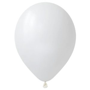 Шары латексные 12"/30 см Белые DECOBAL