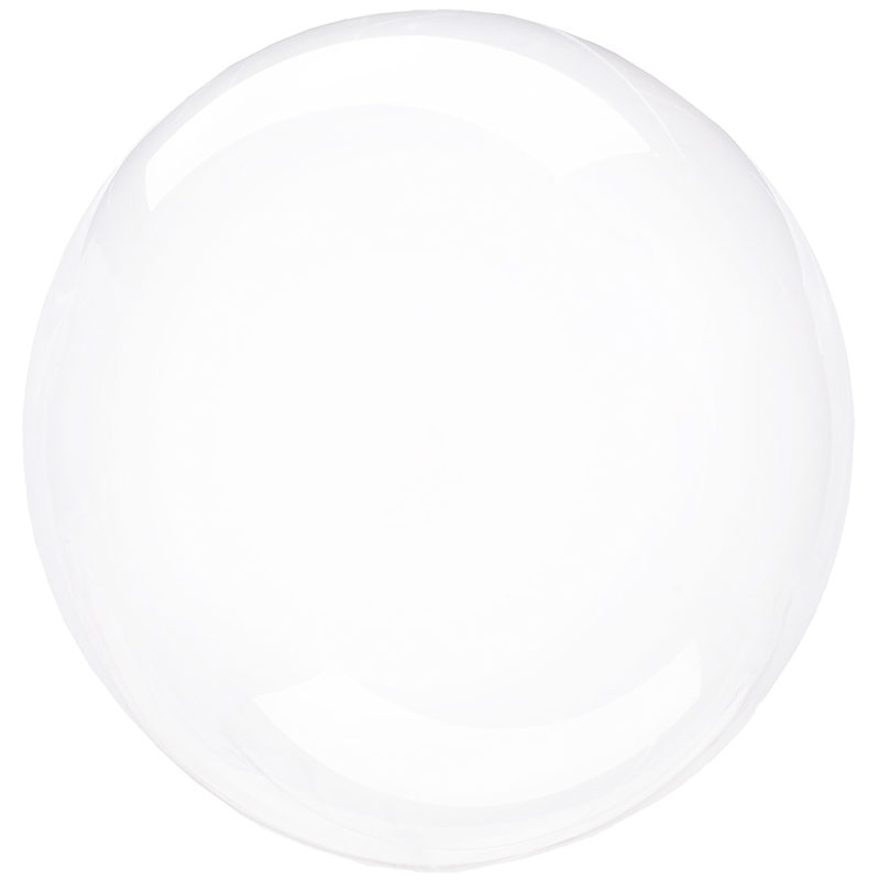 Шар Сфера 3D 18"/46 см Deco Bubble Прозрачный в упаковке