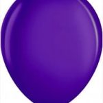 Шар (12"/30 см) Фиолетовый (863), металлик, 100 шт.