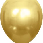 Шар (5''/13 см) Ш Золото хром 50 шт.